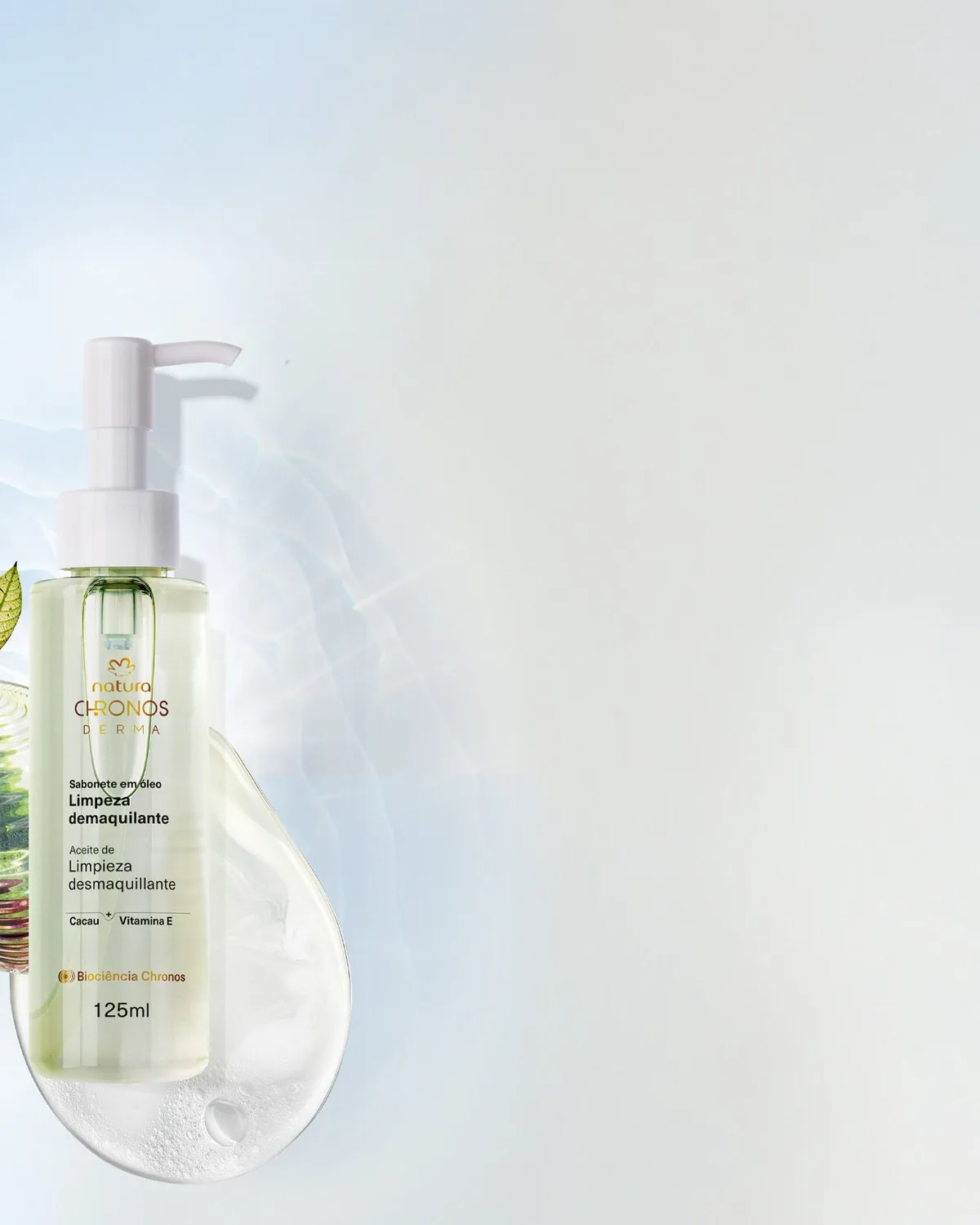 Chronos Derma Jabón en Óleo de Limpieza Desmaquillante